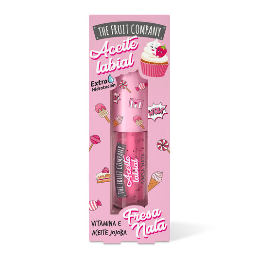 Óleo Labial Fresa Nata 3,6 ml | The Fruit Company