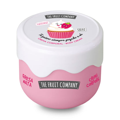 Crema Corporal Efecto Seda Crema de Fresa 200ml | La Compañía de Frutas 