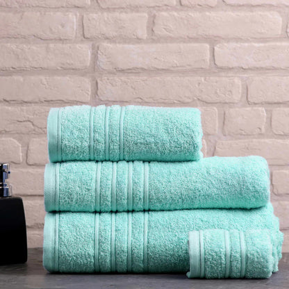 Toalha de rosto 50x100cm 100 algodão 420gsm macia e absorvente