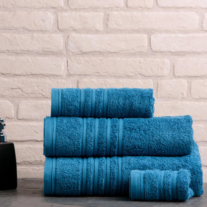 Toalha de rosto 50x100cm 100 algodão 420gsm macia e absorvente