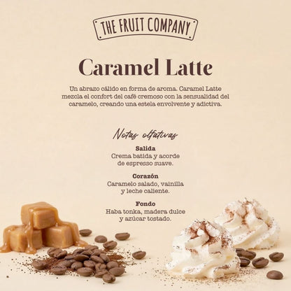 vela 150g 40 horas the fruit company caramel latte