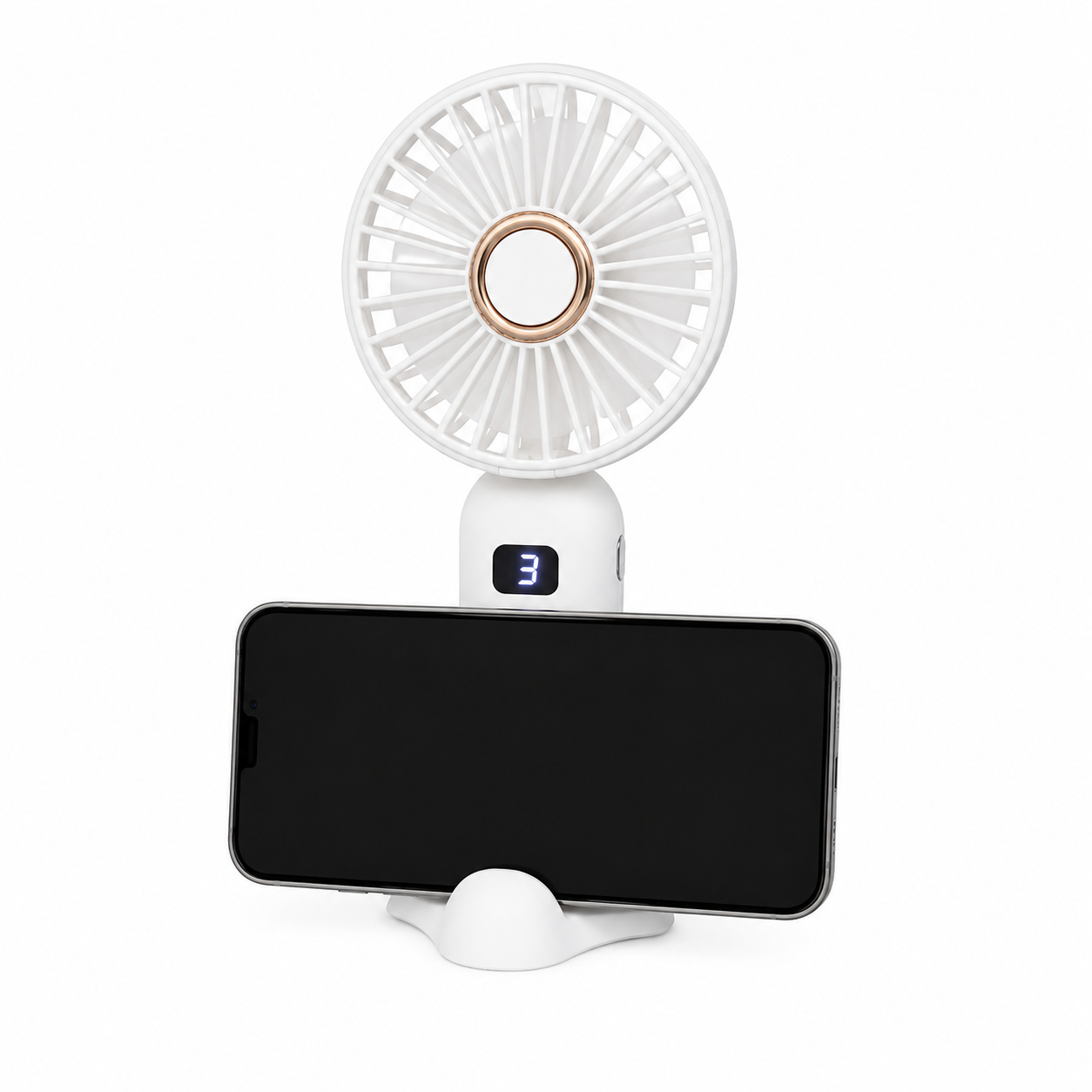 Ventilador portátil USB-C SANDA com 3 velocidades